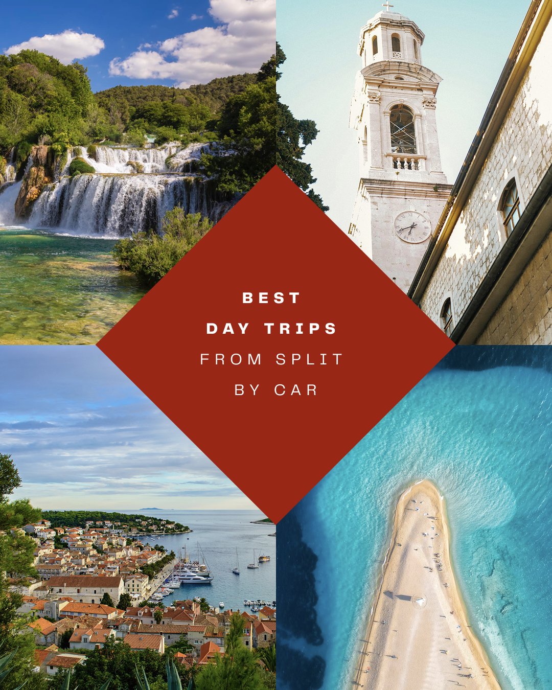 Best day trips from Split by car — Dalmatian coast